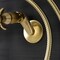 Kingston Brass KS246SB Wall Mount Clawfoot Tub Faucet with Hand Shower, Brushed Brass KS246SB - alternate 2